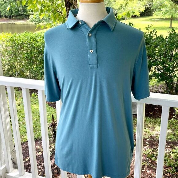 Free Fly Other - Free Fly Bamboo Blend Polo Shirt. Size Large.